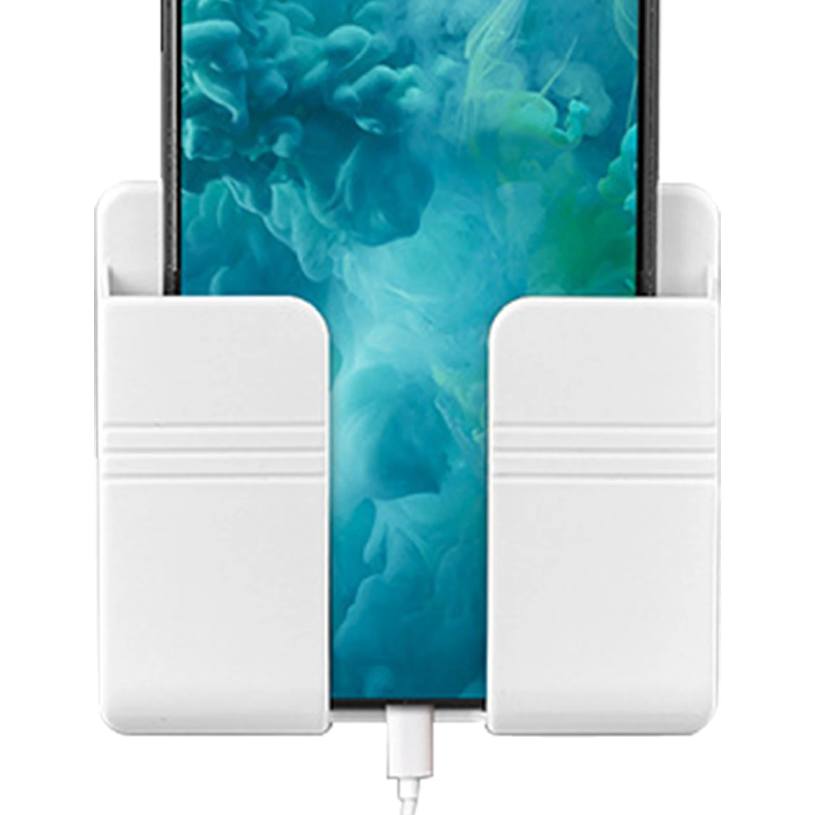 

Wall Mount Phone Holder Adhesive Wall Phone Holder Cell Phone Wall Holder For Bedroom Adhesive Cell Phone Stands No Drilling