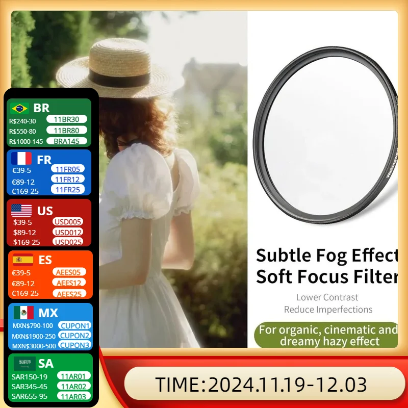 Диффузионный фильтр для камеры DSLR | AliExpress