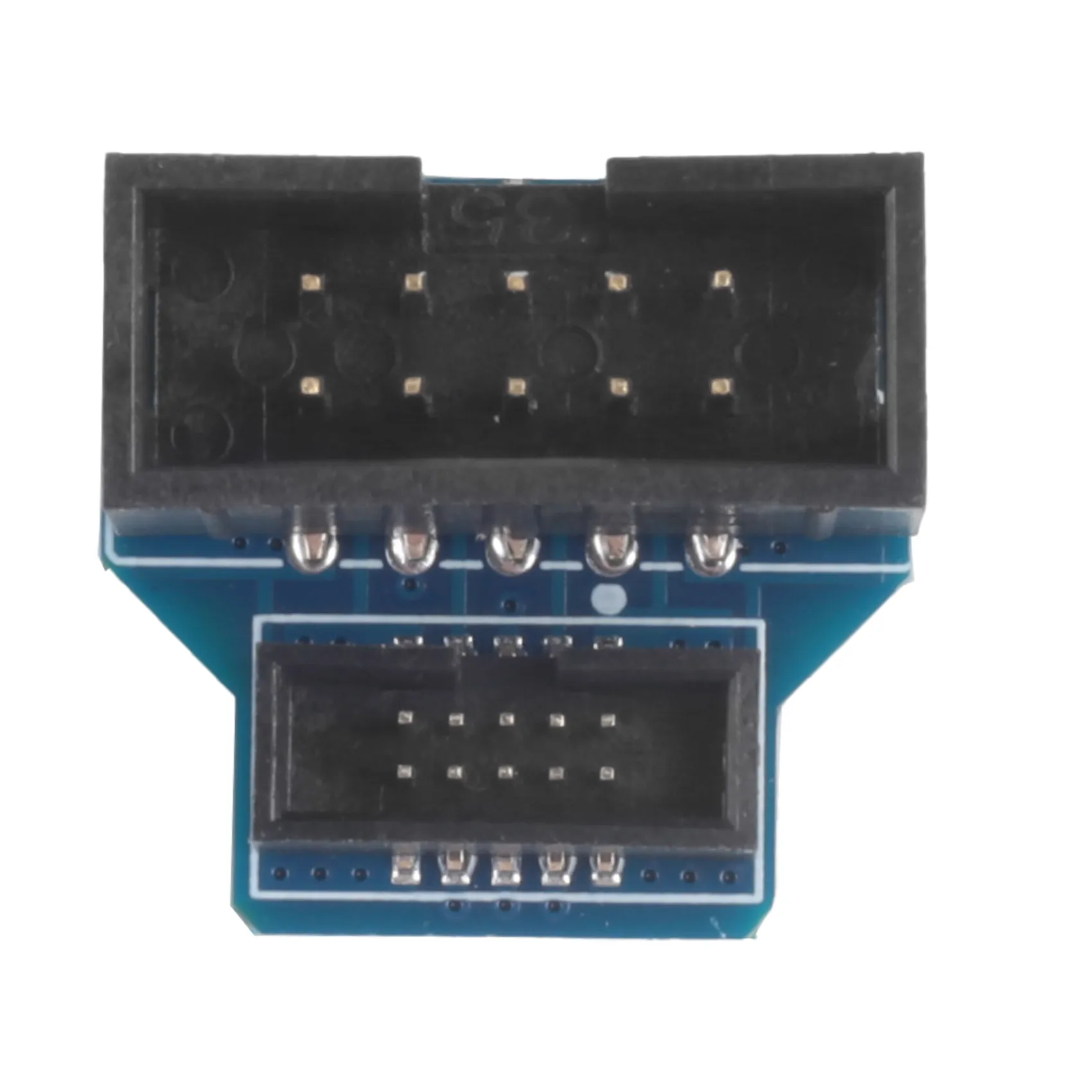 Фото Адаптерная плата JTAG SWD для Дня благодарения, 10-контактный преобразователь с шагом 2,54 мм в 1,27 мм для программирования и отладки №4