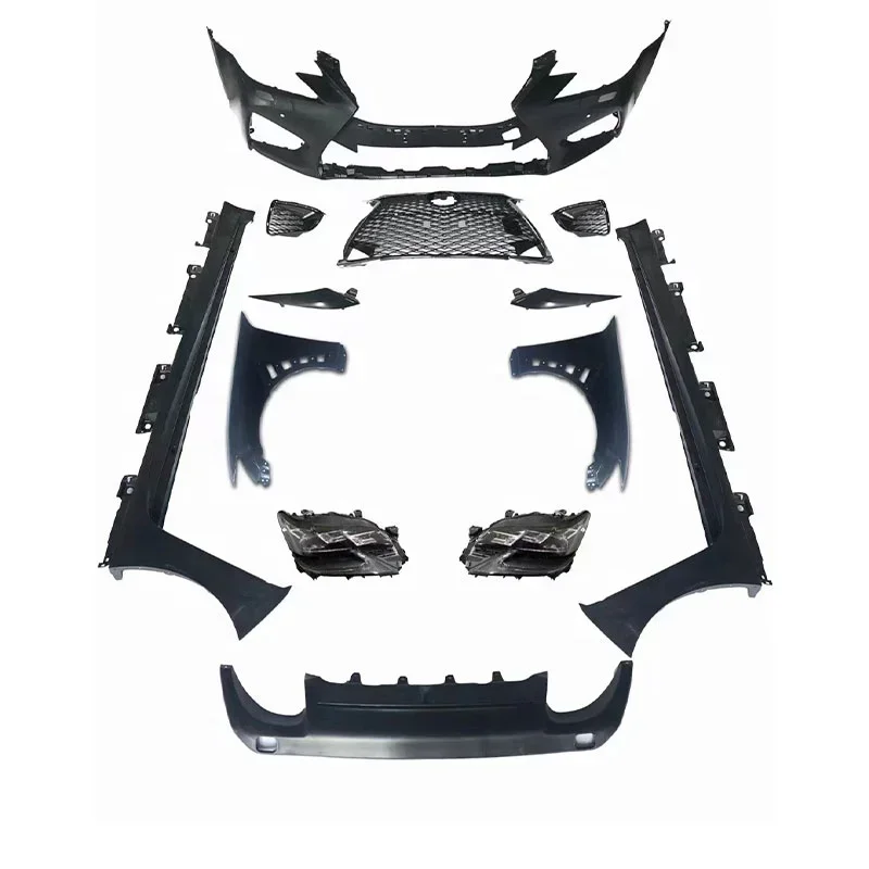 Новые поступления автомобильные бамперы для Lexus GS250 GS350 2012-2016 обновление в стиле GSF