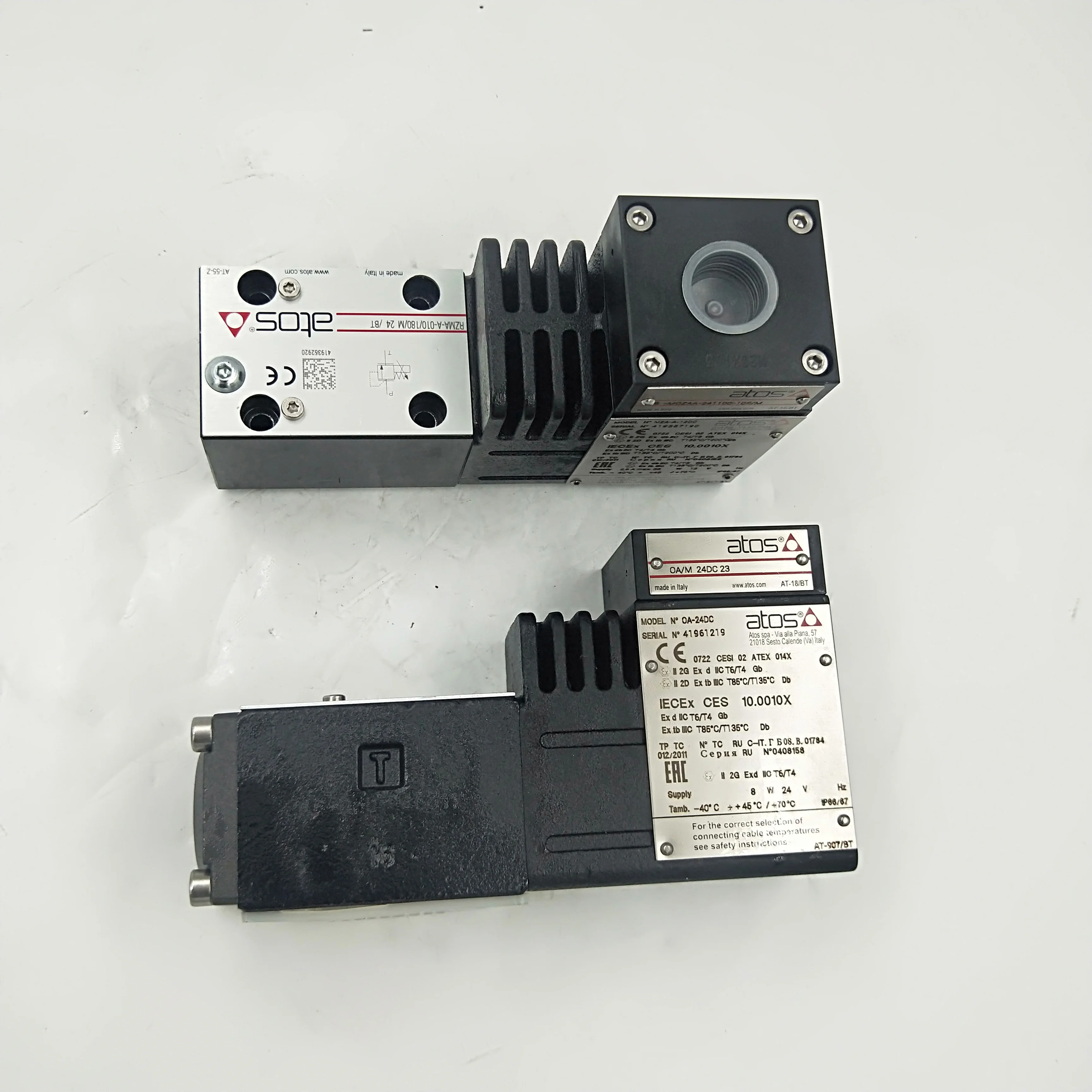 Италия DHA/711/NPT/24DC DHA/713/NPT/24D DHA-0631/2/M/7-24DC/BT Соленоидный клапан пропорциональный