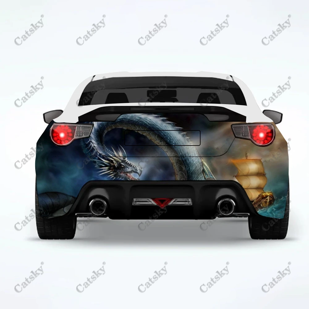 

Dragon Car stickers, truck rear decoration, painting, car modification stickers, car accessories, rear decals