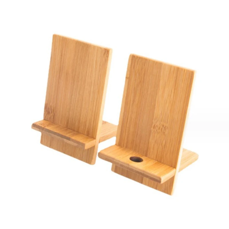Деревянный держатель для телефона подставка мобильного смартфона планшета IPhone