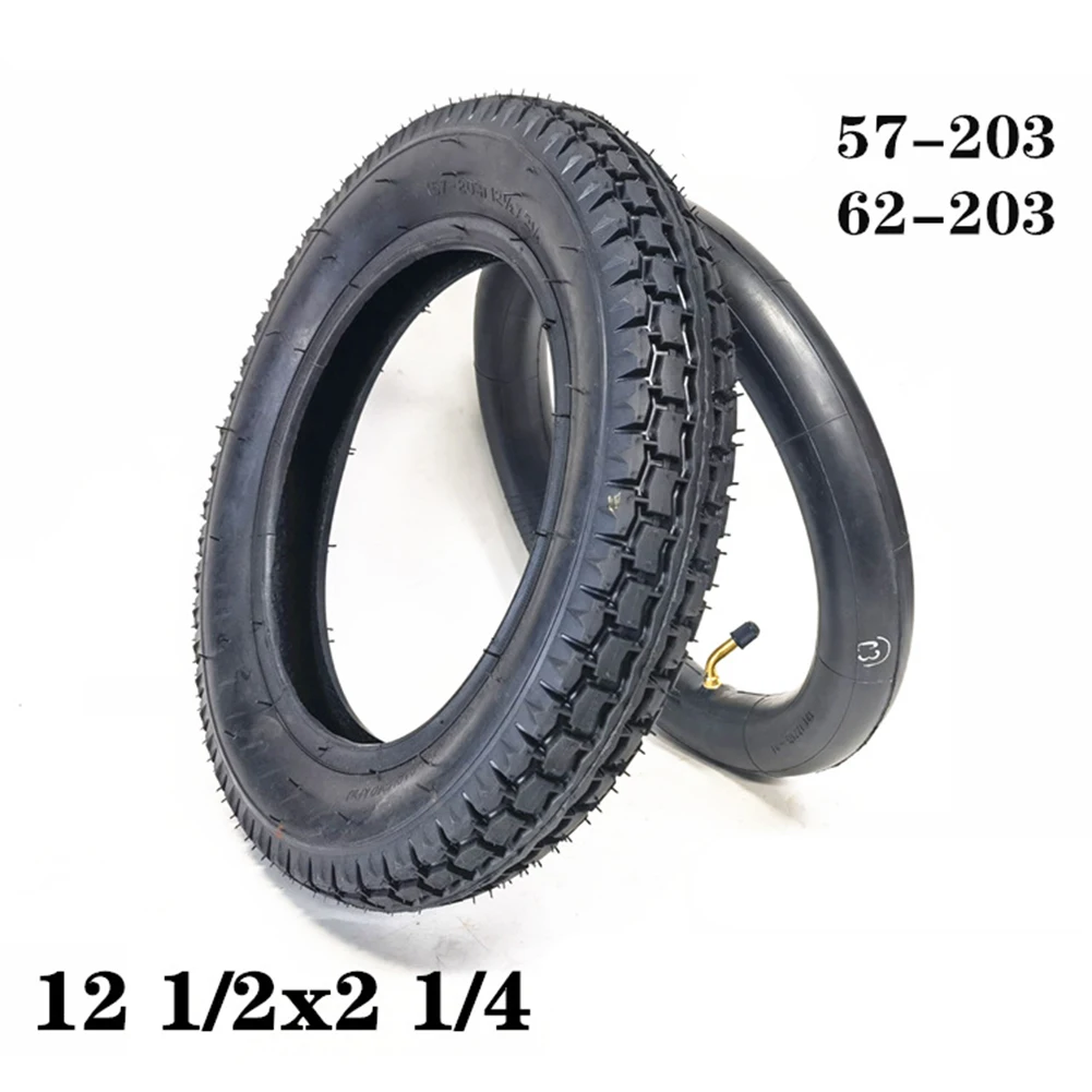 

12 дюймовая внутренняя труба и шина 12 1/2x2 1/4(57-203/62-203) 12,5x2,50 (Универсальная) Резина 1180 г для электровелосипеда электрический скутер 12,5x2,50 шина