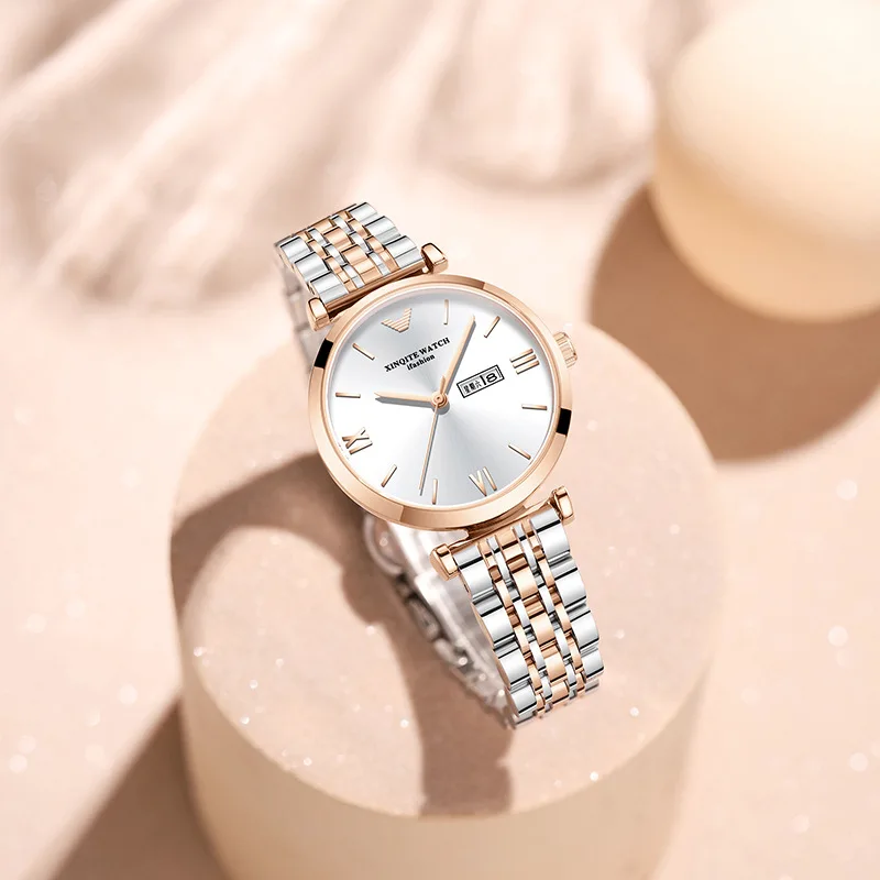 

Женские часы, немеханические часы, водонепроницаемые женские легкие Роскошные нишевые летние часы