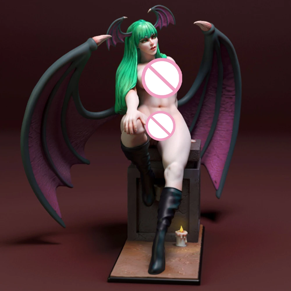 Модель 3d печати 1/24 набор красивой девушки Морриган фотография для