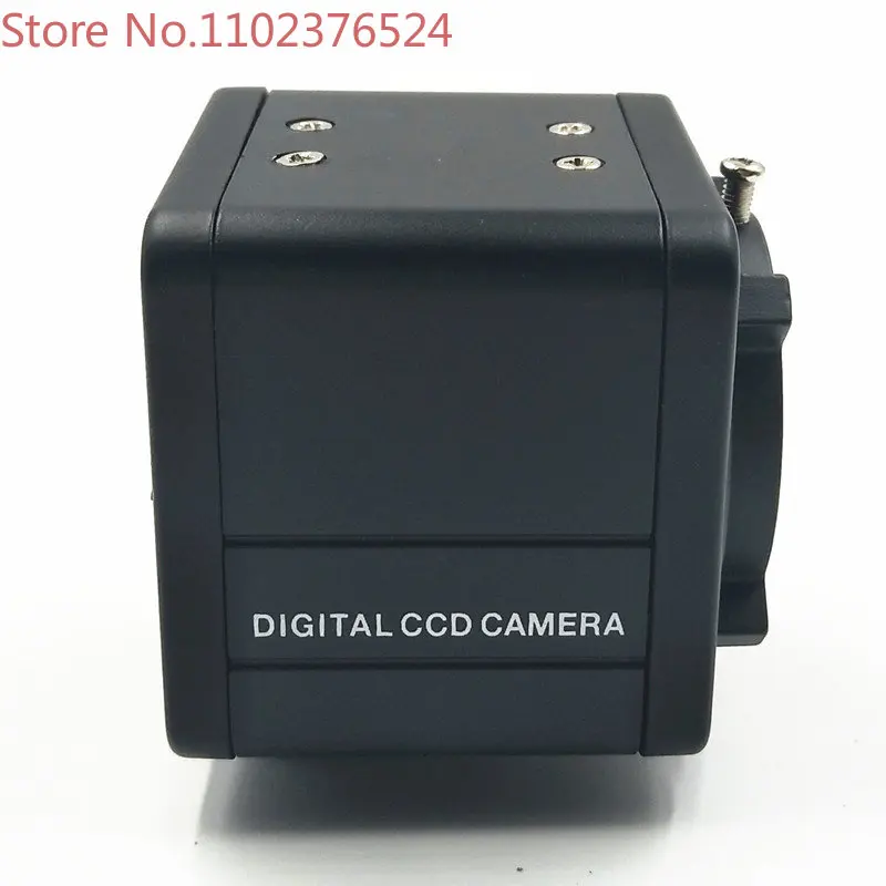 

HD Free Drive USB Camera Module Analog Surveillance Camera Industrial Small Case with M12CS Lens