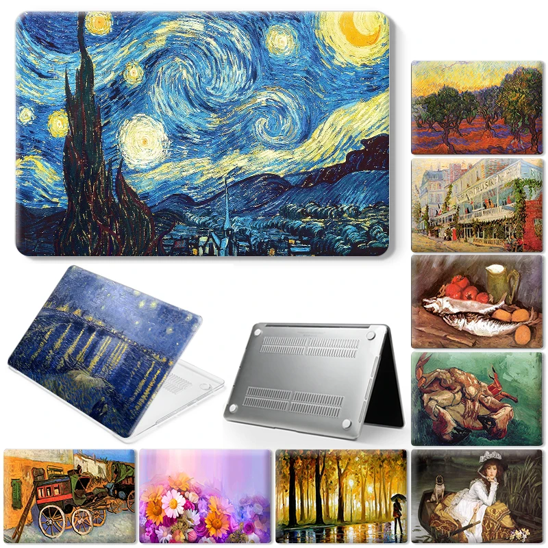 

Oil Painting Art Laptop Case for Huawei MateBook D14/D15/13/14 AMD Intel MateBook X 2020/X Pro /Honor MagicBook 15/X15 Pro 16.1