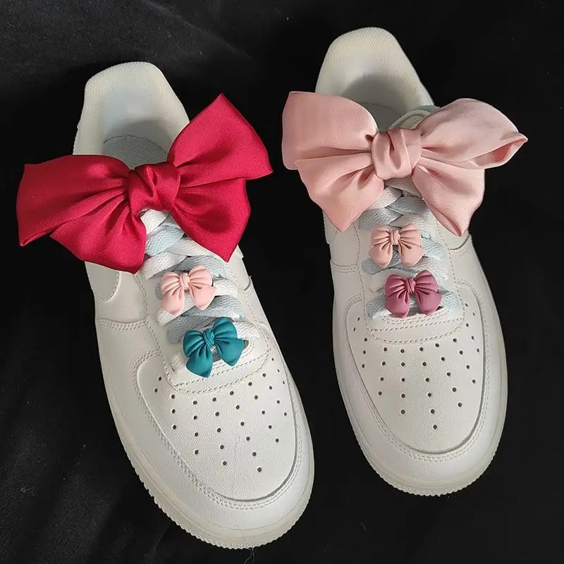 

Красивые шармы для кроссовок с бантом, популярный дизайнерский аксессуар для джинсов, украшение для кроссовок, красивые аксессуары «сделай...