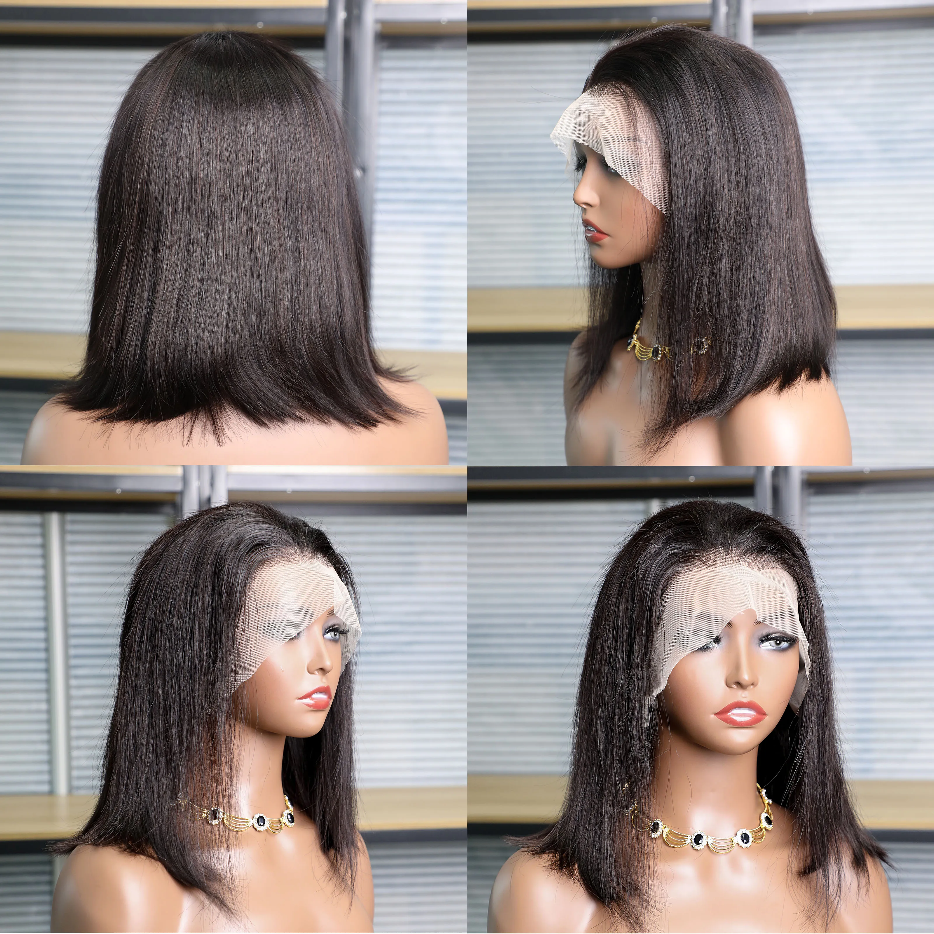 Парик для чернокожих женщин 13x4 14 дюймов