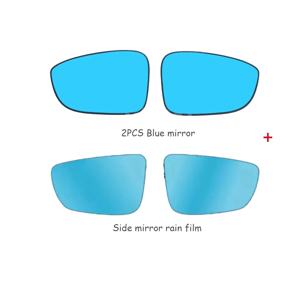 Стекло для бокового зеркала заднего вида 1000R + дождевая пленка Honda Accord 2018-2023 1 пара