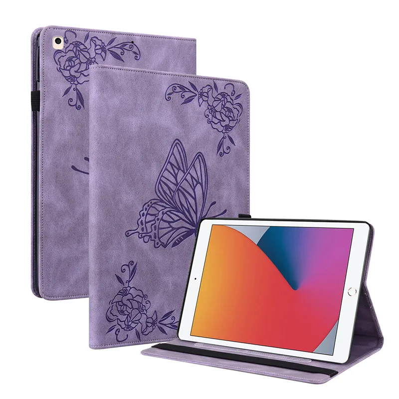 

For iPad 9th 2021 Generation PU Leather Case Flip Stand Cover For ApplePad9.7 10.2 Shell For iPad8 7 6 5 Air 3 Pro 10.5 Holder