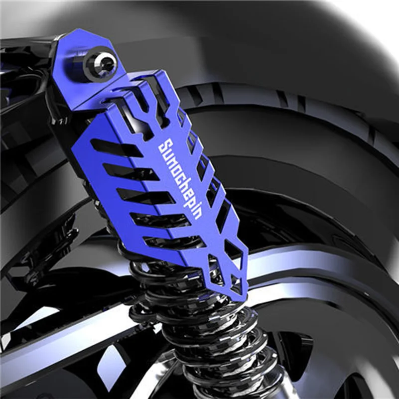 

Universal Motorcycle Shock Absorption Covers Front And Rear Fork Personality Decorative Aluminum Protector Refitting Accessories