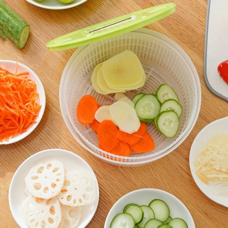 Вращающаяся Корзина Для Салата Дегидратор Резак Сыра Спиннер Кухонный