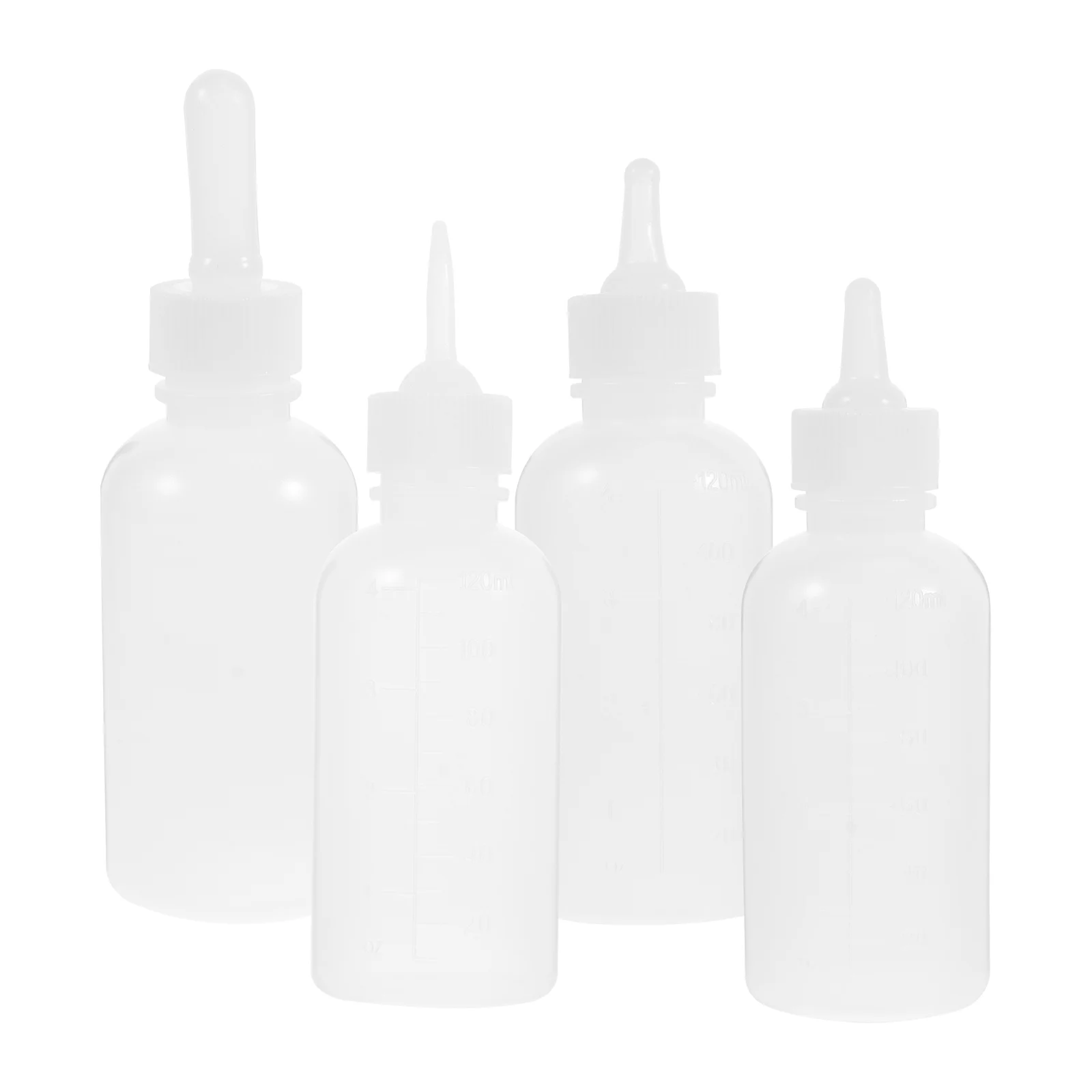 

4Pcs Bottle Feeding Bottle Cat Bottle Pet Accessory Nursing Bottle for Dog Cat Pet
