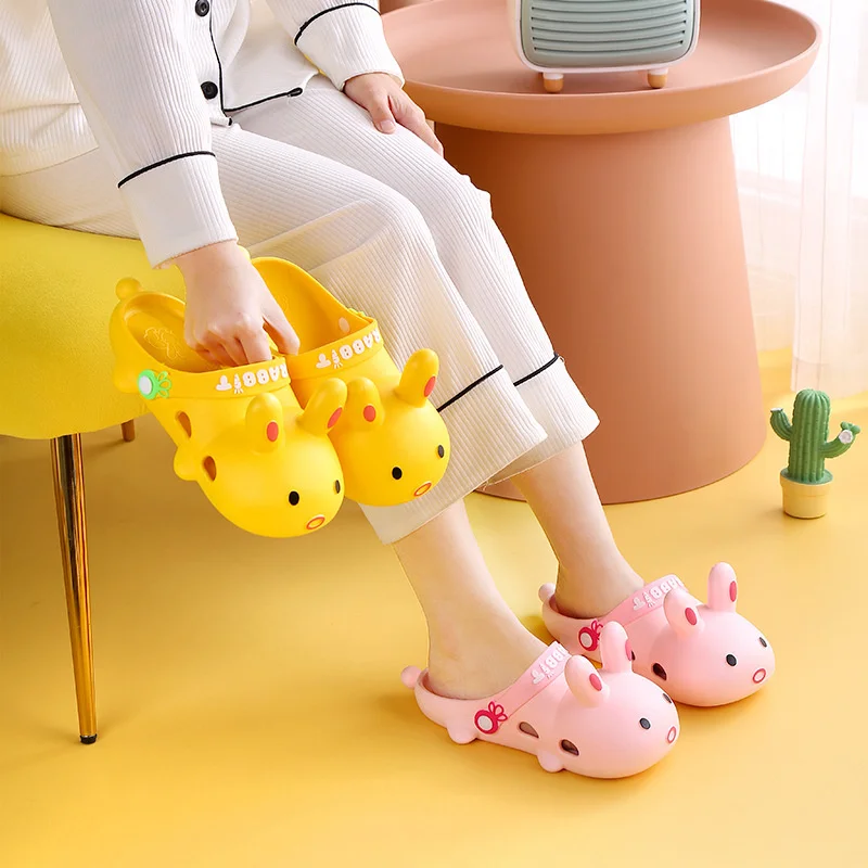 

Children's girls' slippers lovely hole shoes child girl cute 045012