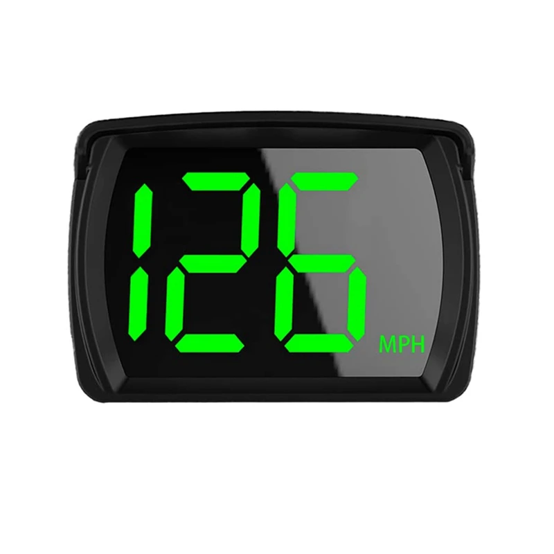 

HUD GPS Speedometer Digital Speed Meter USB Cable Install Accurate MPH Updates Black For Cars Trucks