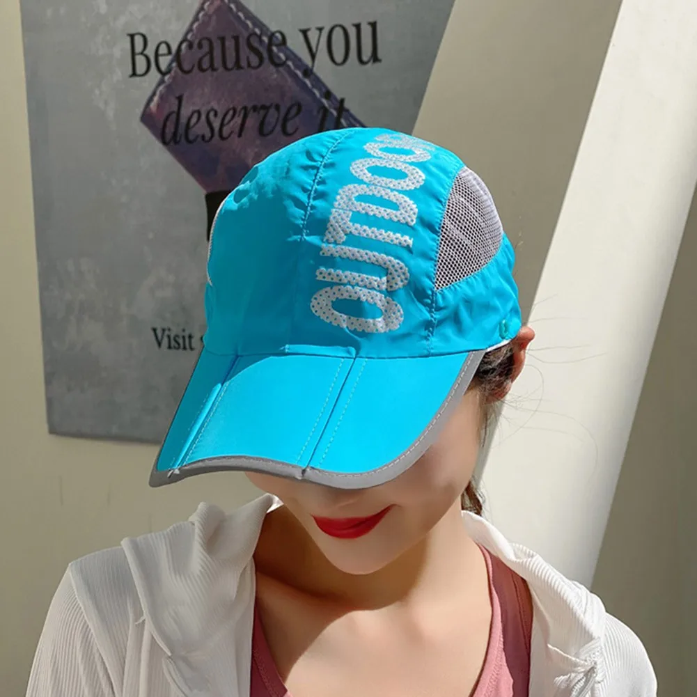 

Folding Baseball Cap Women's Veil Sun Hat Sun Hat Veil Sun Hat Hat Men's Quick Dry Folding Baseball Cap outdoor