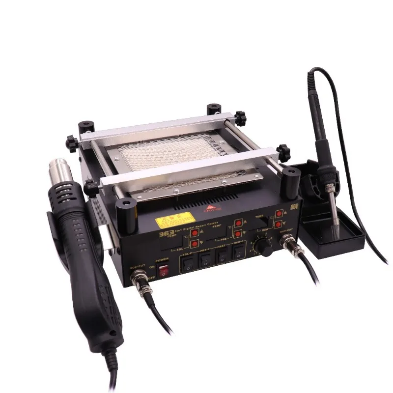 

Паяльная станция 3 в 1, цифровой тепловой пистолет с инфракрасным подогревом