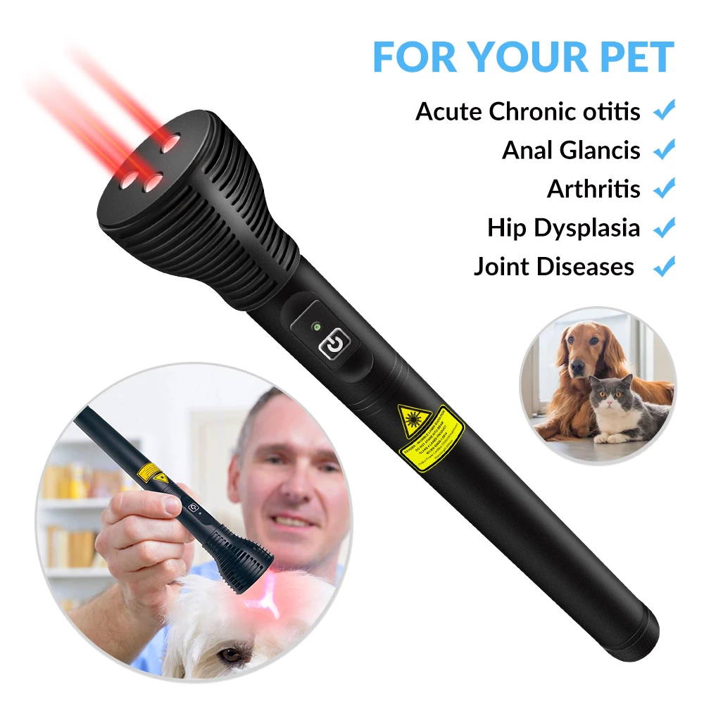 

600mW 808nm Laser Acupuncture Pen Laser Therapy Physiotherapy Equipment for veterinary use LCP600-B