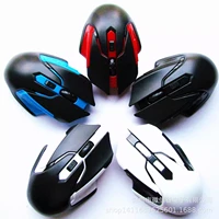 wireless game mouse 1600dpi adjustable ergonomic design colorful luminous mouse with automatic sleep function