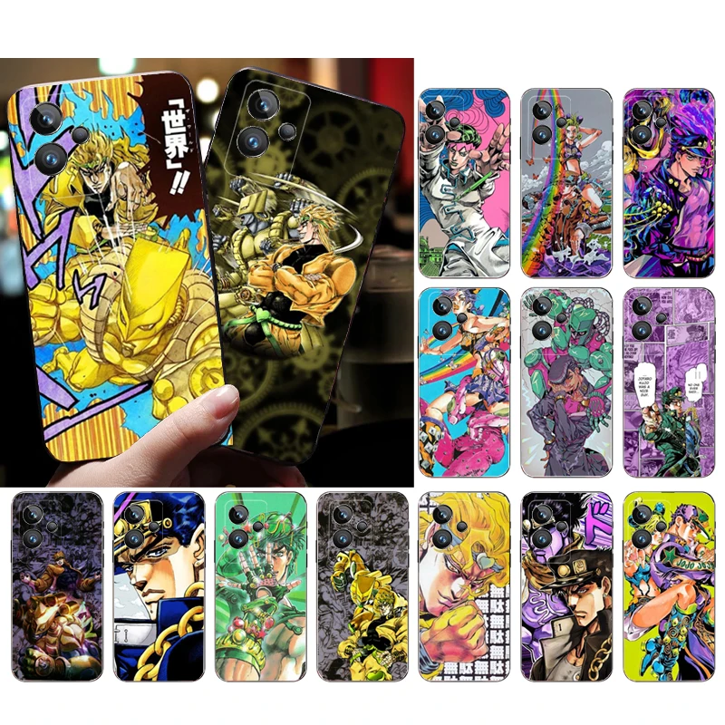 

Case for OPPO Realme GT 2 Pro X2 Pro XT C25S 9 8 7 6 Pro 6i GT Master C3 C21 C21Y C11 X3 SuperZoom JoJo's Bizarre Adventure