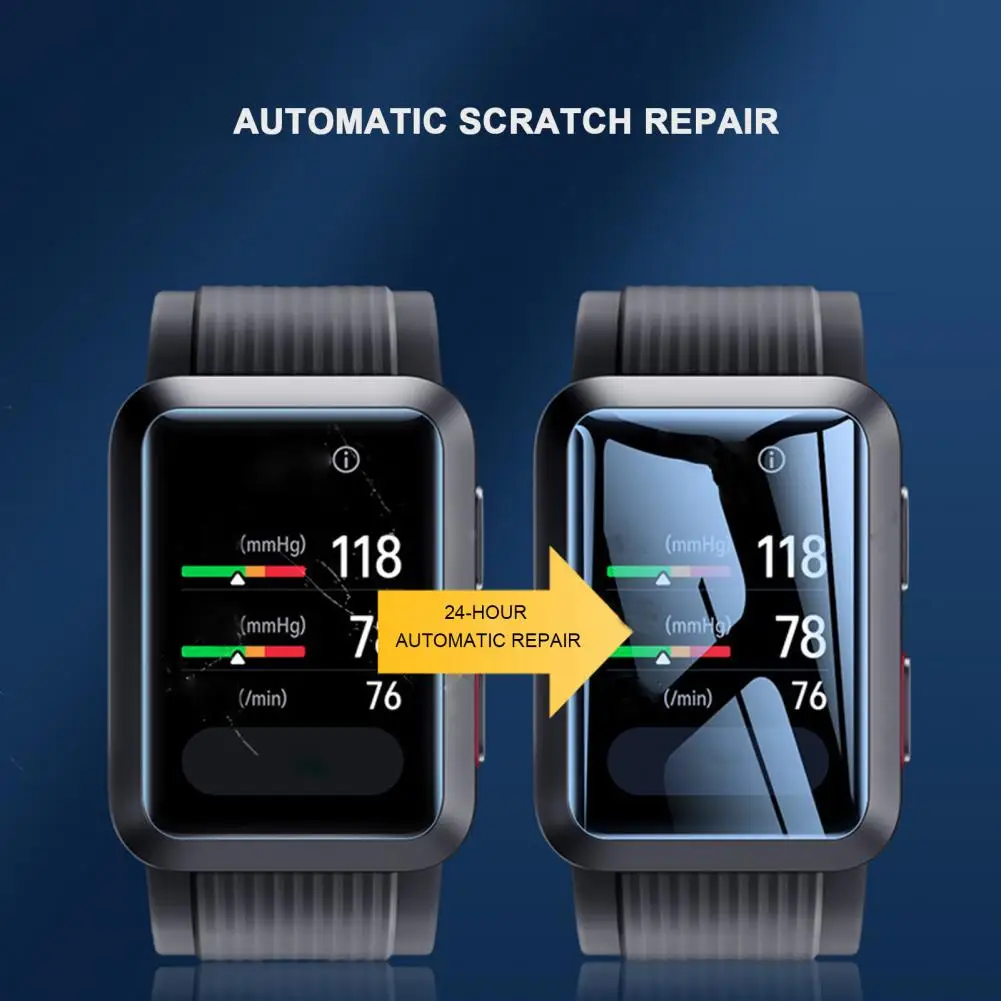 Высокая чувствительность изогнутая поверхность умные часы Полное покрытие