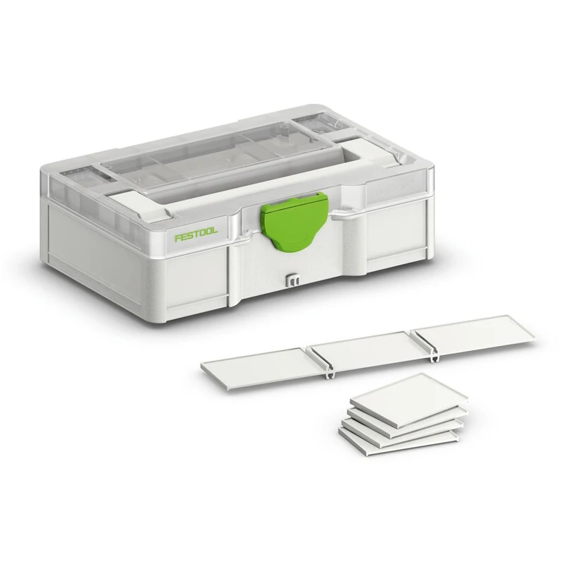 Фото FESTOOL 577808 SYS3 S 76, ящик для хранения инструментов, портативная пластиковая перегородка высокой твердости, ящик для инструментов «сделай сам», 577817 577818 №3
