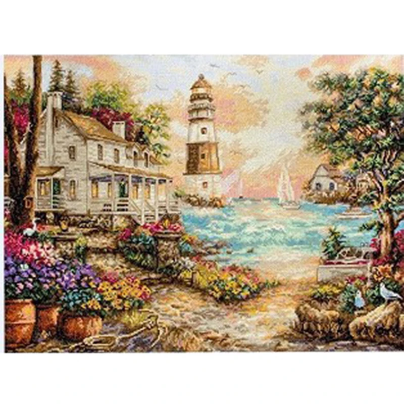 

6512 Cross Stitch Kits Cross-stitch Kit embroidery Threads for embroidery Set Christmas Crafts for adults Embroidery needles