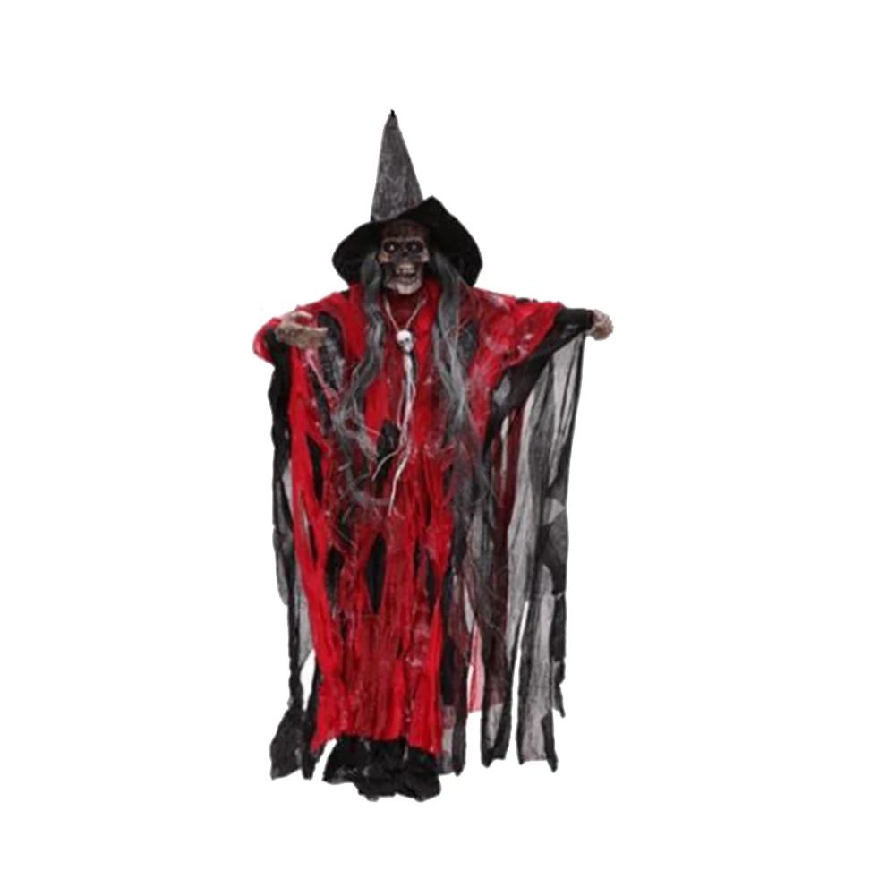 

Horror Grim Reaper Hanging Ghost Halloween Decorations Accessories Props Haunted House Bar Party Scary Decoration(1)