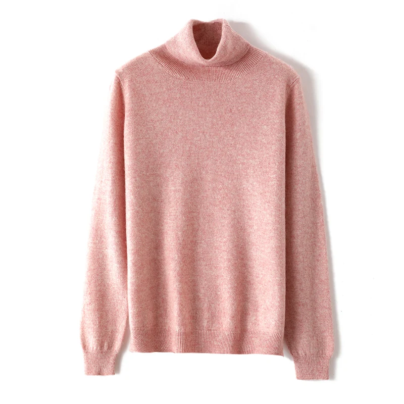 Женский кашемировый свитер повседневные однотонные вязаные топы свободная
