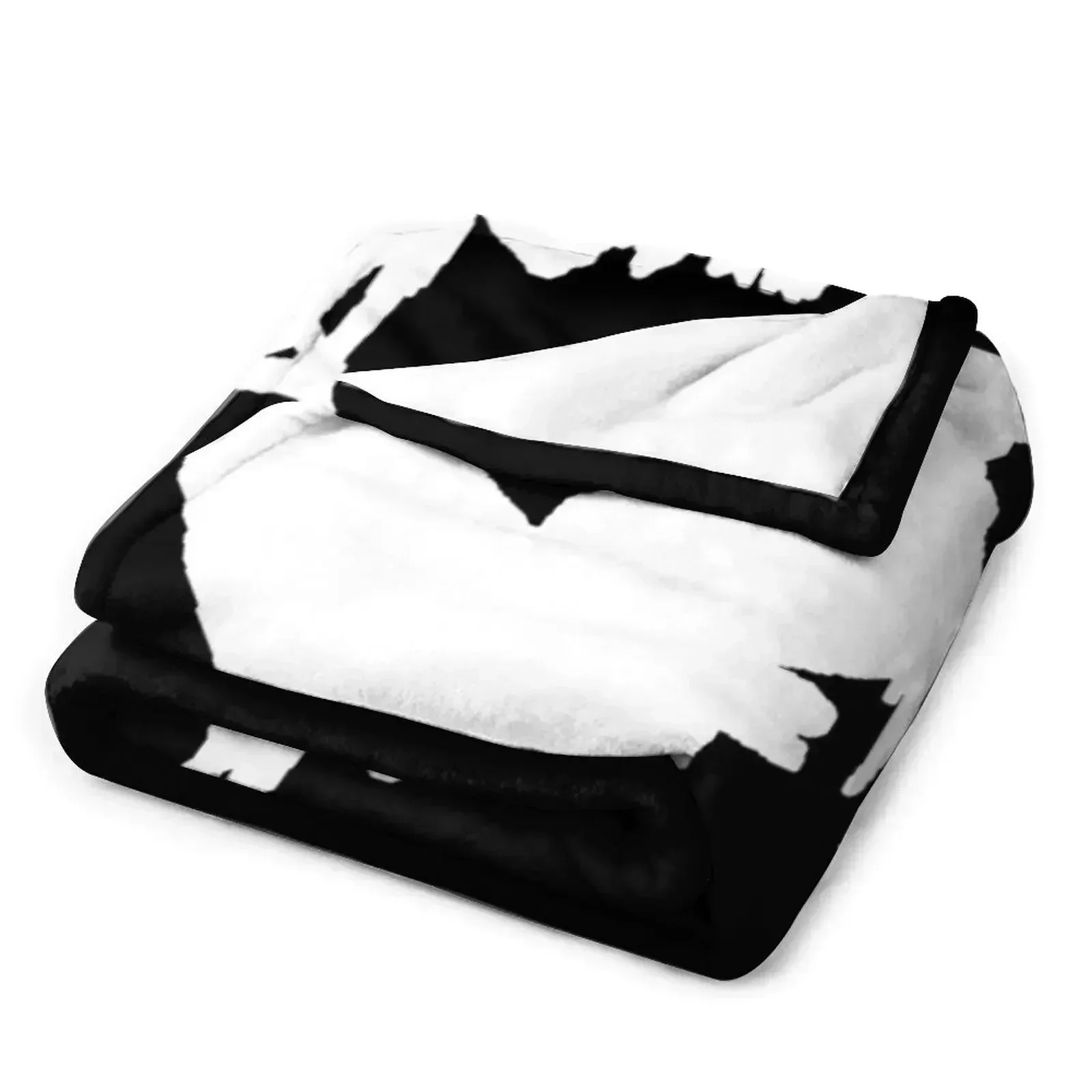 Gallos Gamefowl — белое одеяло с логотипом дизайнерские мягкие плюшевые одеяла в клетку