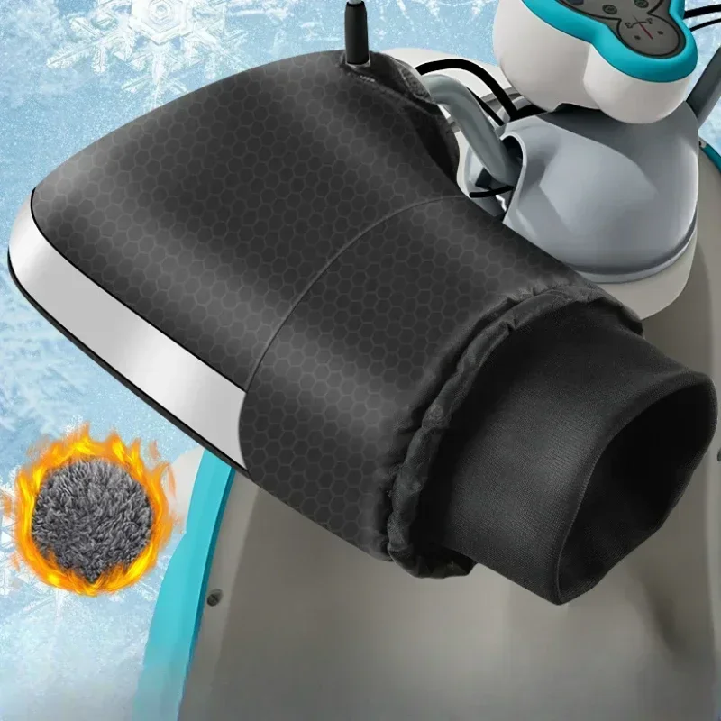 1 пара накладок на руль мотоцикла водонепроницаемые перчатки для снегохода