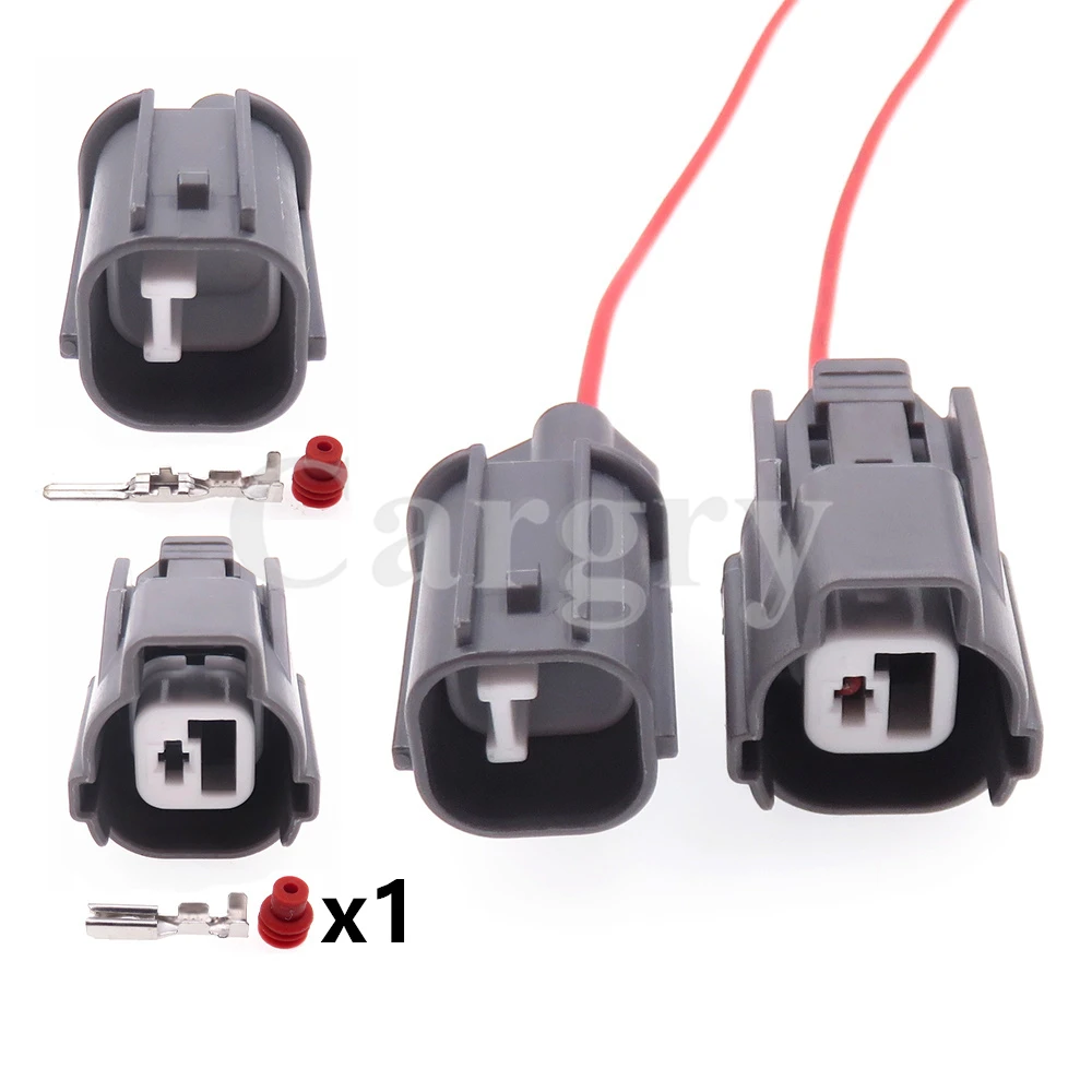 1 комплект 1P 6181-0227 6189-0386 автомобильный звуковой сигнал электрический кабель герметичный разъем автомобильный динамик водонепроницаемый разъем для Honda