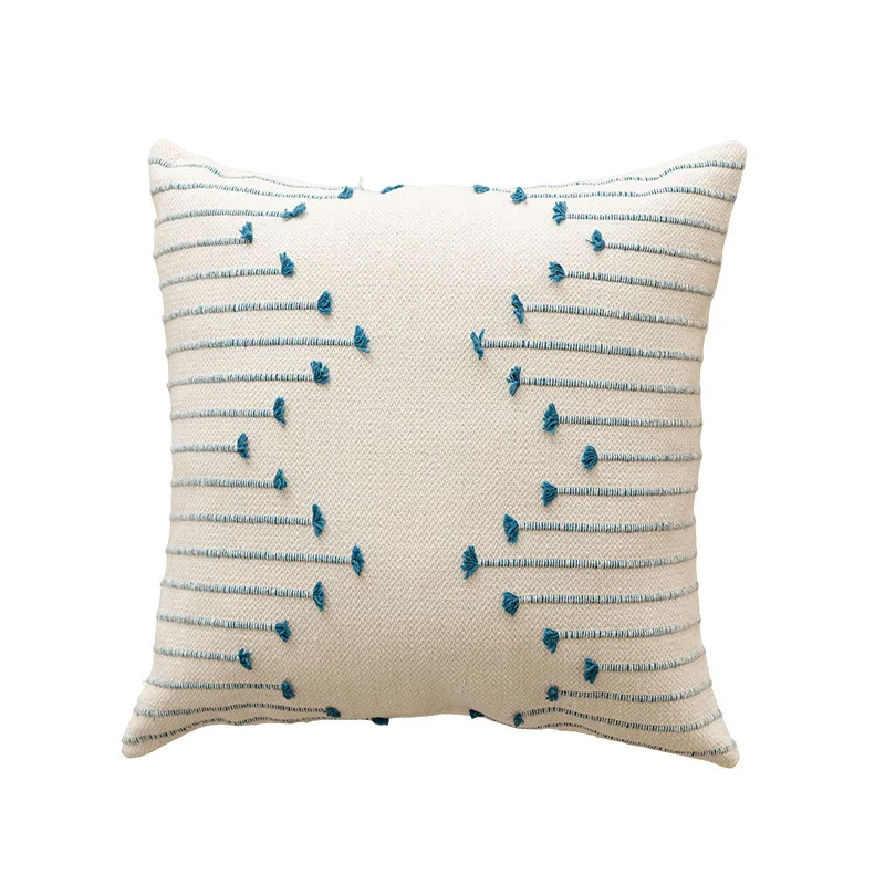 

Чехол для подушки BUNNY FiFi, хлопковый, с вышивкой, скандинавский стиль