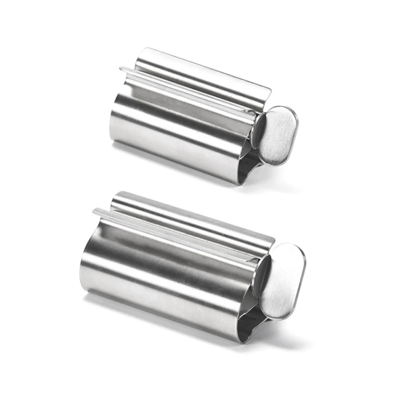 

Creative Stainless Steel Toothpaste Extruder Simple Toothpaste Roller Extruder Labor-saving Toothpaste Tube Extrusion Artifact