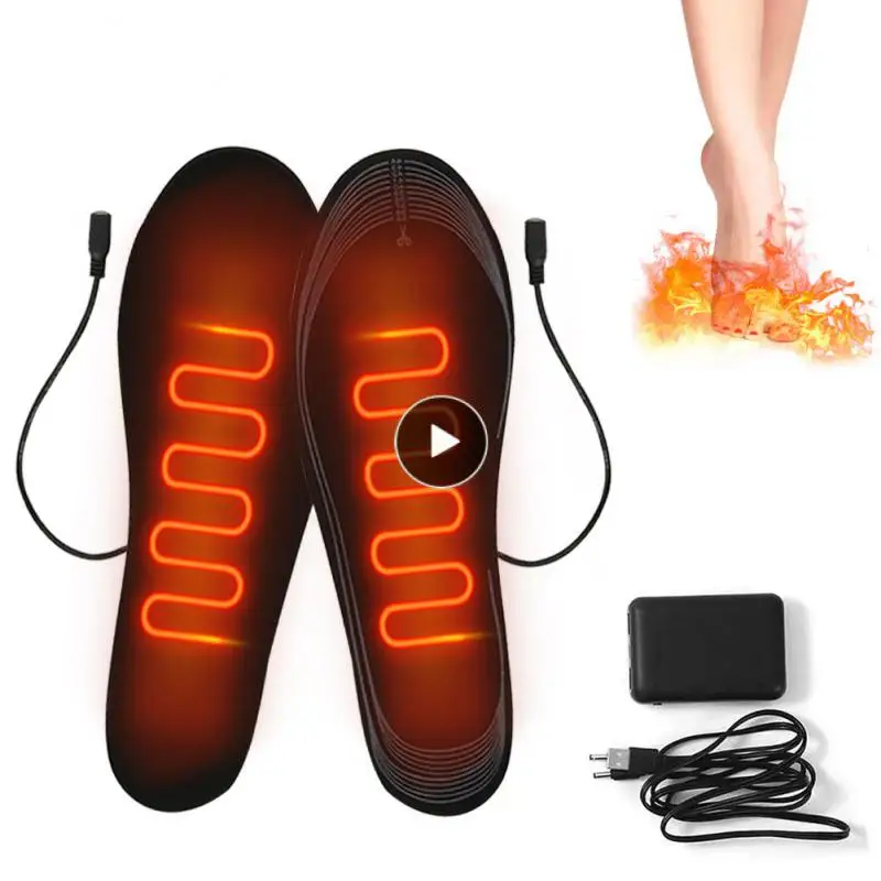 

Height Increase Template Insole Hot Pack Sneakers Heating Insoles Orthopedic Insoles For Men Foot Heater Shoe Insoles