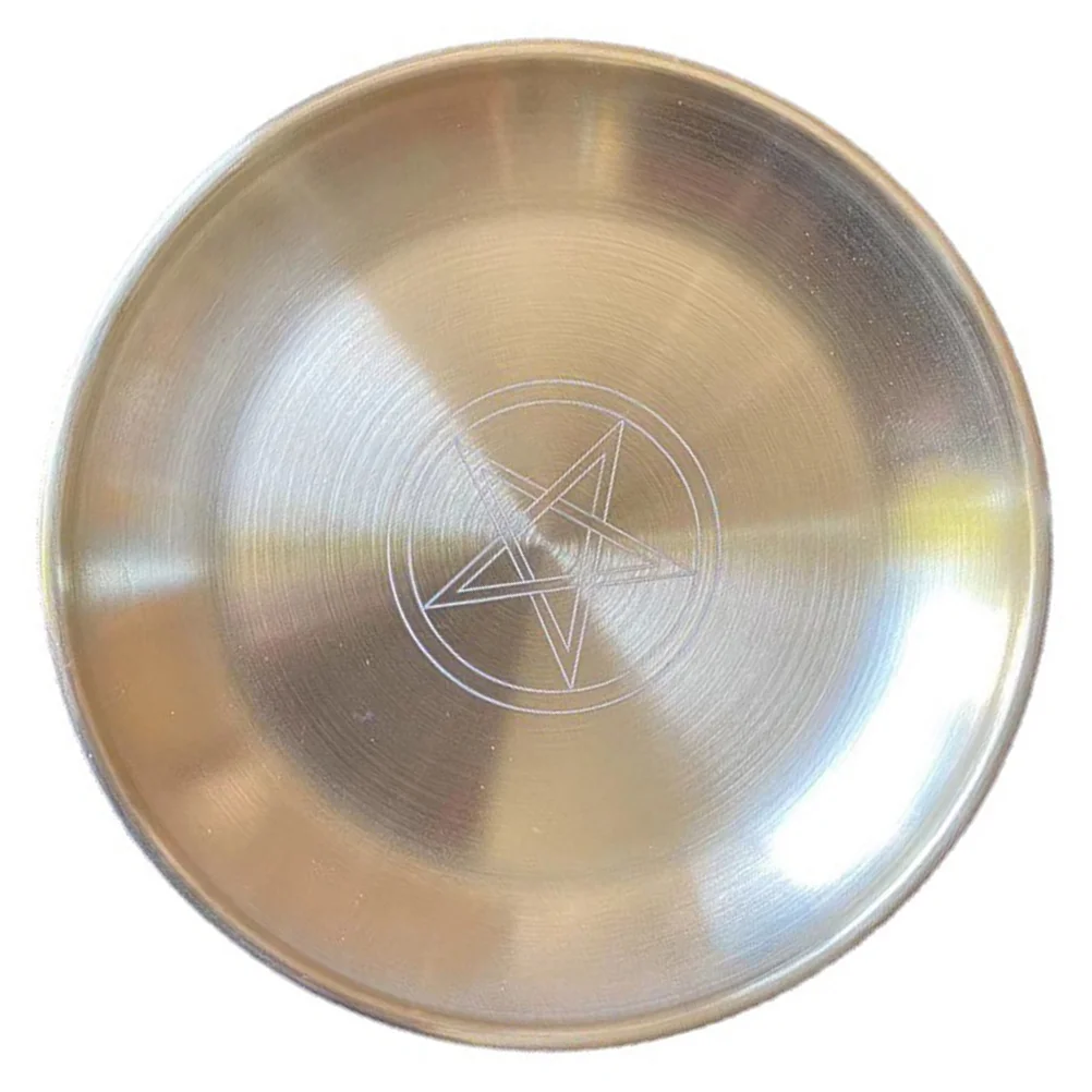 

Tray Plate Dish Holder Jewelry Organizer Metal Platter Necklace Trinket Display Bracelets Rings Earrings Snack Nuts Vintage