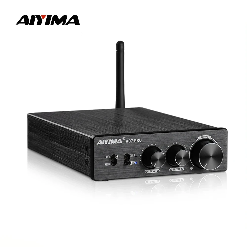 Фото AIYIMA TPA3255 A07 PRO Усилитель мощности Bluetooth Аудиоусилитель 2,0 Стереоусилители динамиков Hi-Fi Amplificador Amp 300Wx2 №2