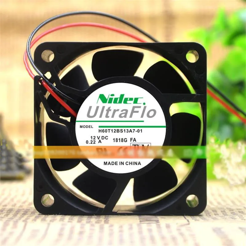 Новый охлаждающий вентилятор Nidec H60T12BS13A7-01Z90 12 В 0.22A Ant S9 6 см