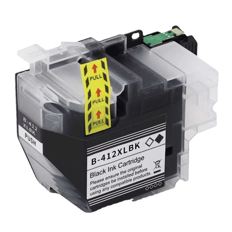 LC412 Совместимый картридж с красящими чернилами для принтера Brother MFC-J7100CDW J7300CDW J5340DW