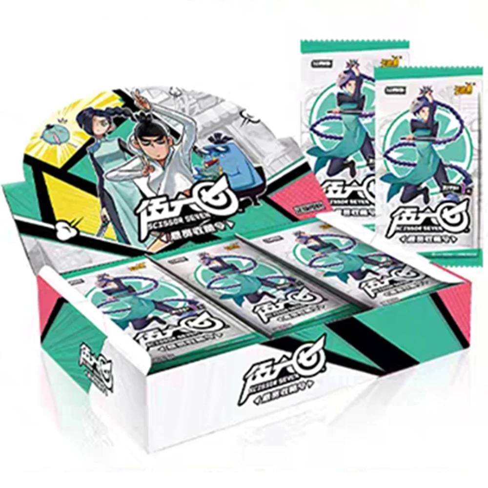 224 шт./коркорт. Ножницы семь карт Делюкс издание игровые бумажные карты детские