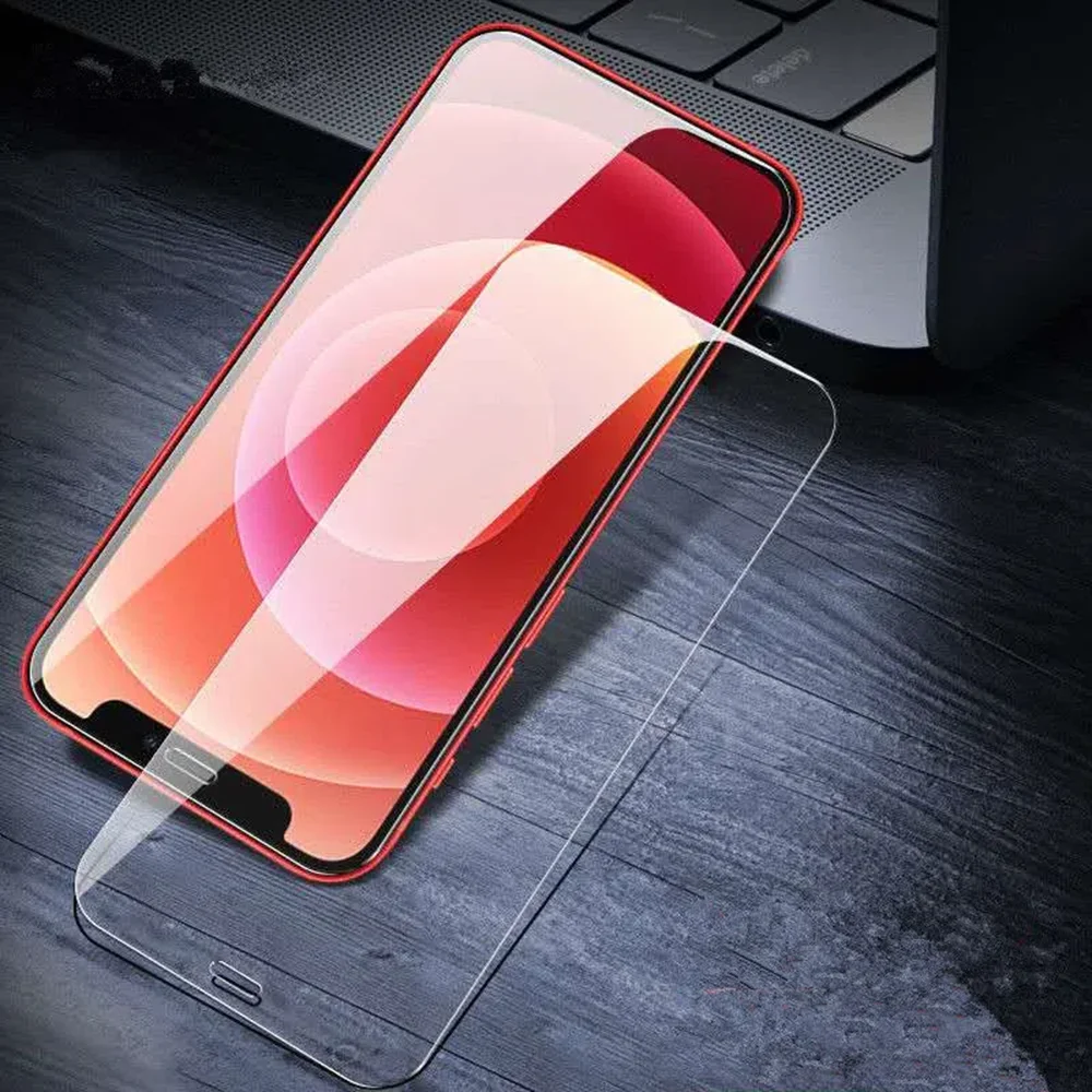 4 PCS Tempered Glass For iPhone 14 13 12 11 Pro Max Screen Protector For iPhone 13 12 Mini 14 Pro 14 Plus XS XR X 8 7 6 SE Glass