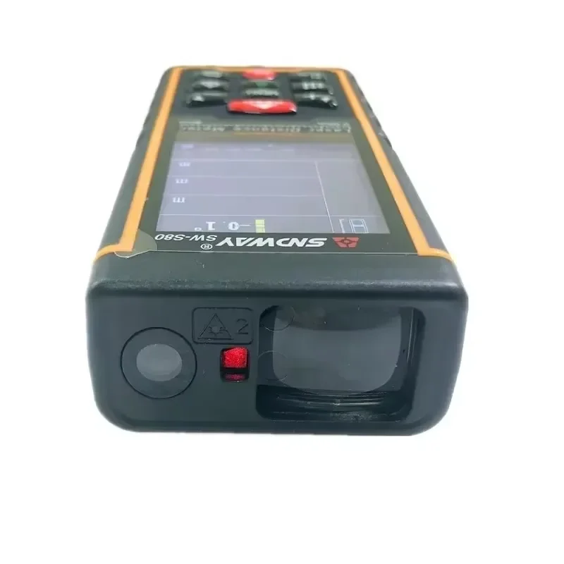 SNDWAY цифровой лазерный дальномер 80 м SW-S80 с цветным дисплеем и камерой