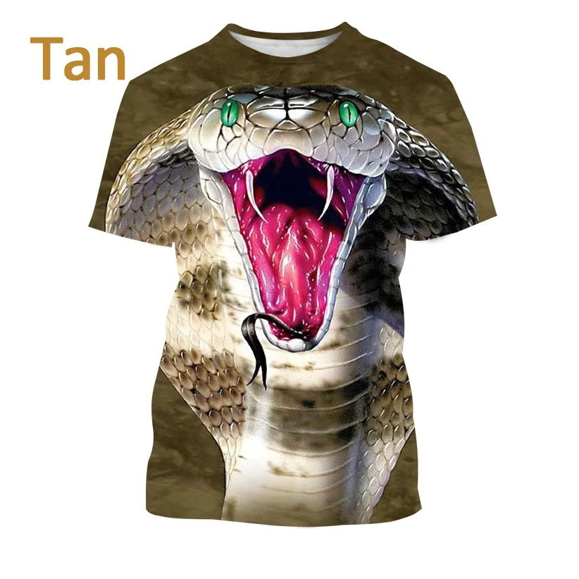 Брендовая летняя футболка BIANYILONG с 3D принтом змеи новинка повседневный мужской и