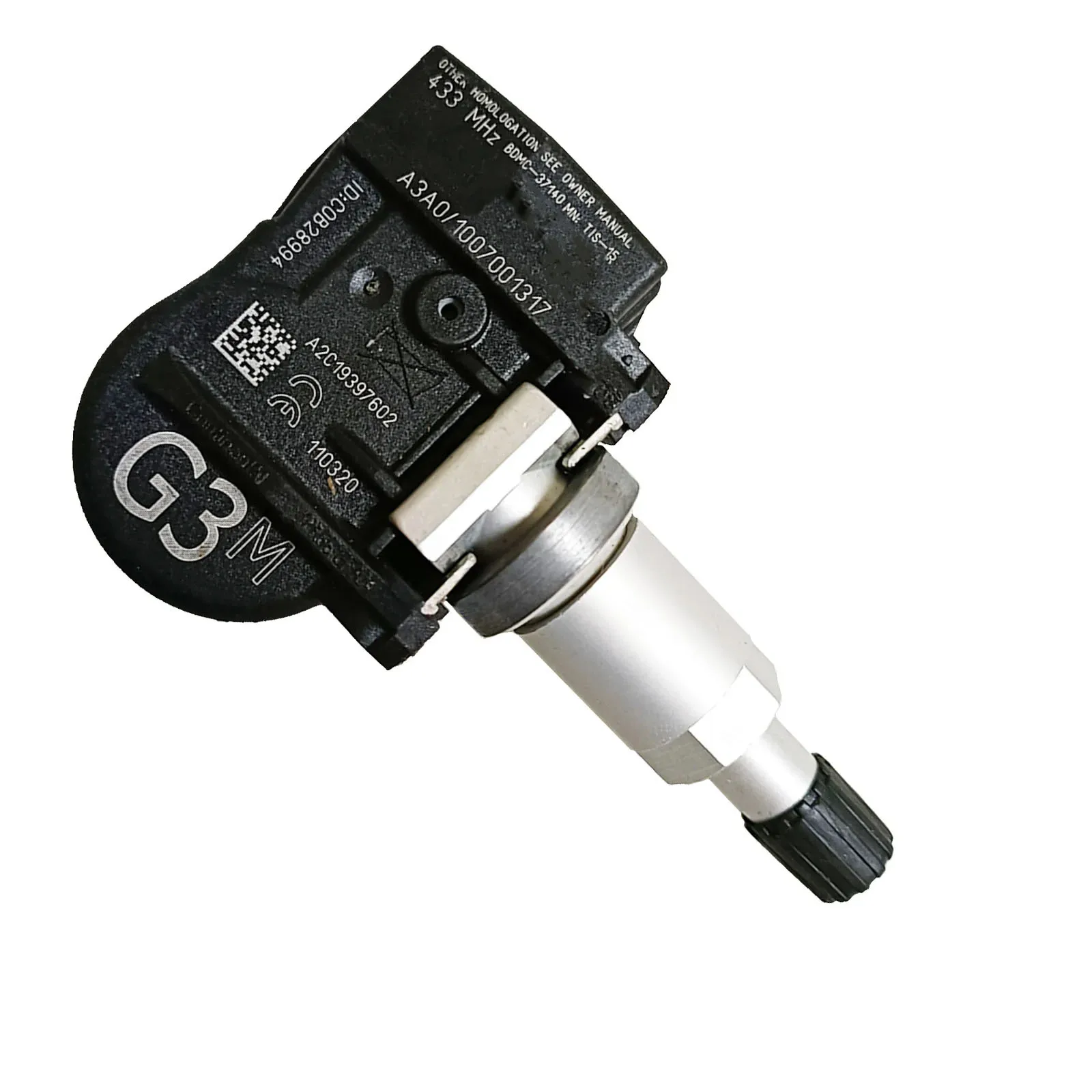 

Комплект (4) датчики контроля давления в шинах 433 МГц для 2019-2022 Mazda CX-30 OE # BDMC-37-140,BDMC37140, A2C19397602, автозапчасти