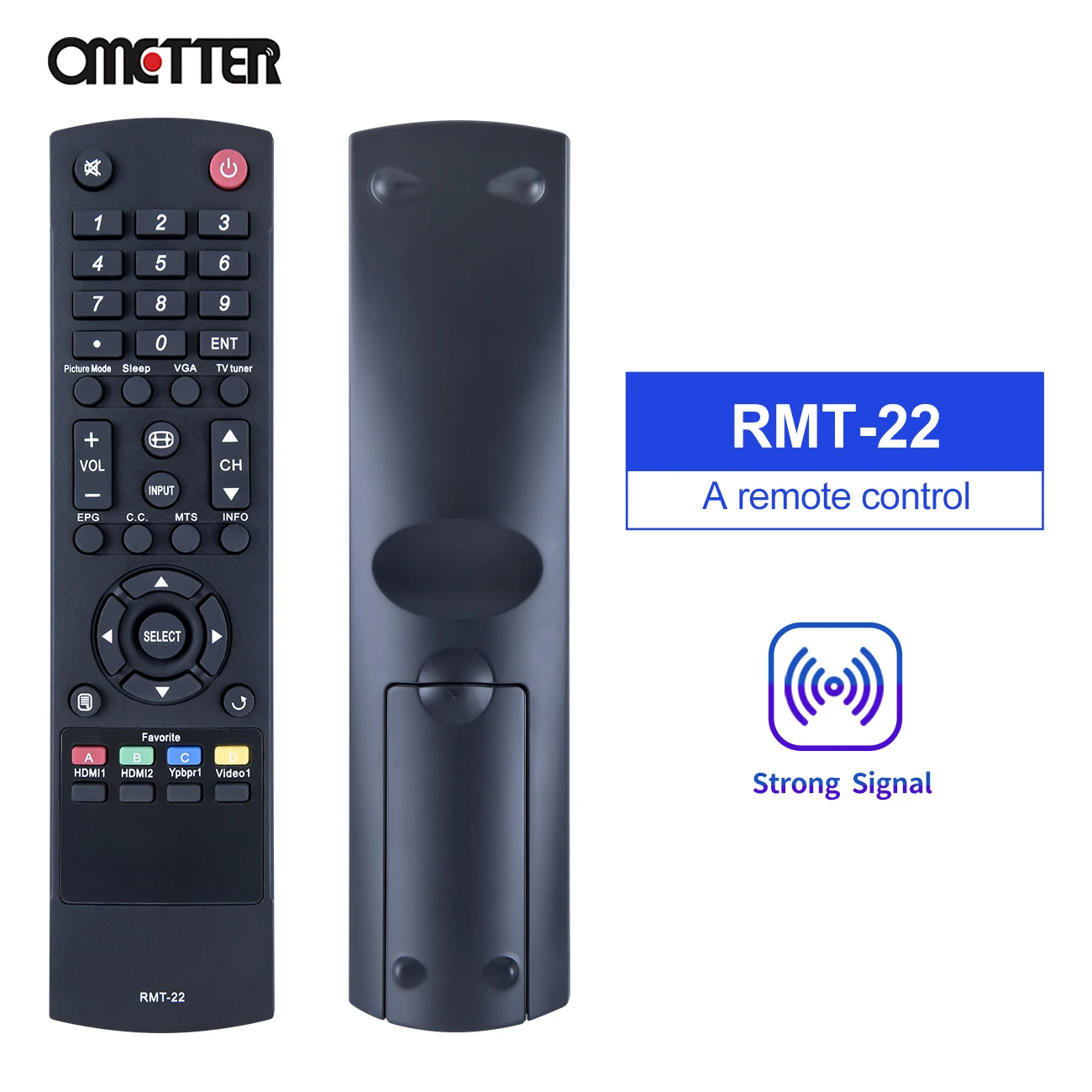 

For Westinghouse TV Remote Control RMT-22 EW32S5UW UW32SC1W UW32S3PW EW39T6MZ UW39T7HW UW37SC1W UW40T8LW UW46T7HW UX28H1Y1