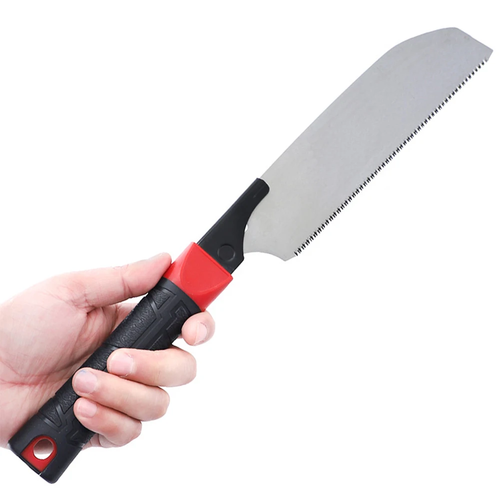 

1PC Hand Saw 200mm SK5 High Carbon Steel Blade For Cutting Branches Planks Wood Bamboo PVC Pipes Anti-rust Non-slip Hand Saw