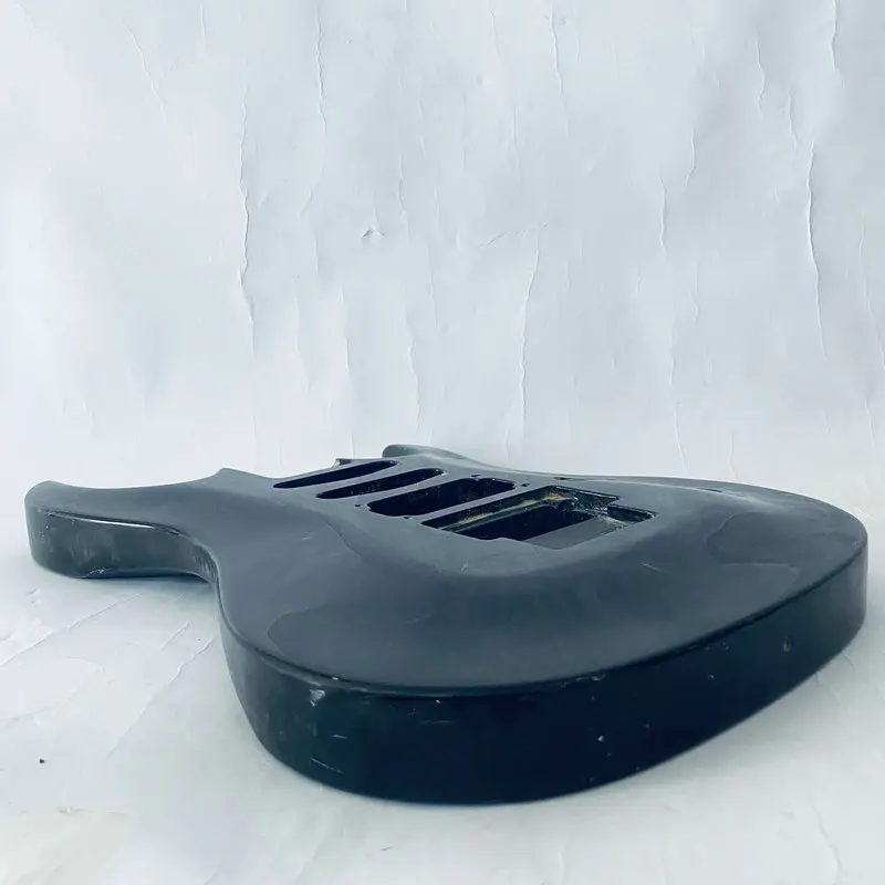 EB712 черный цвет Floyd Rose электрическая гитара SSH пикап необработанный корпус гитары