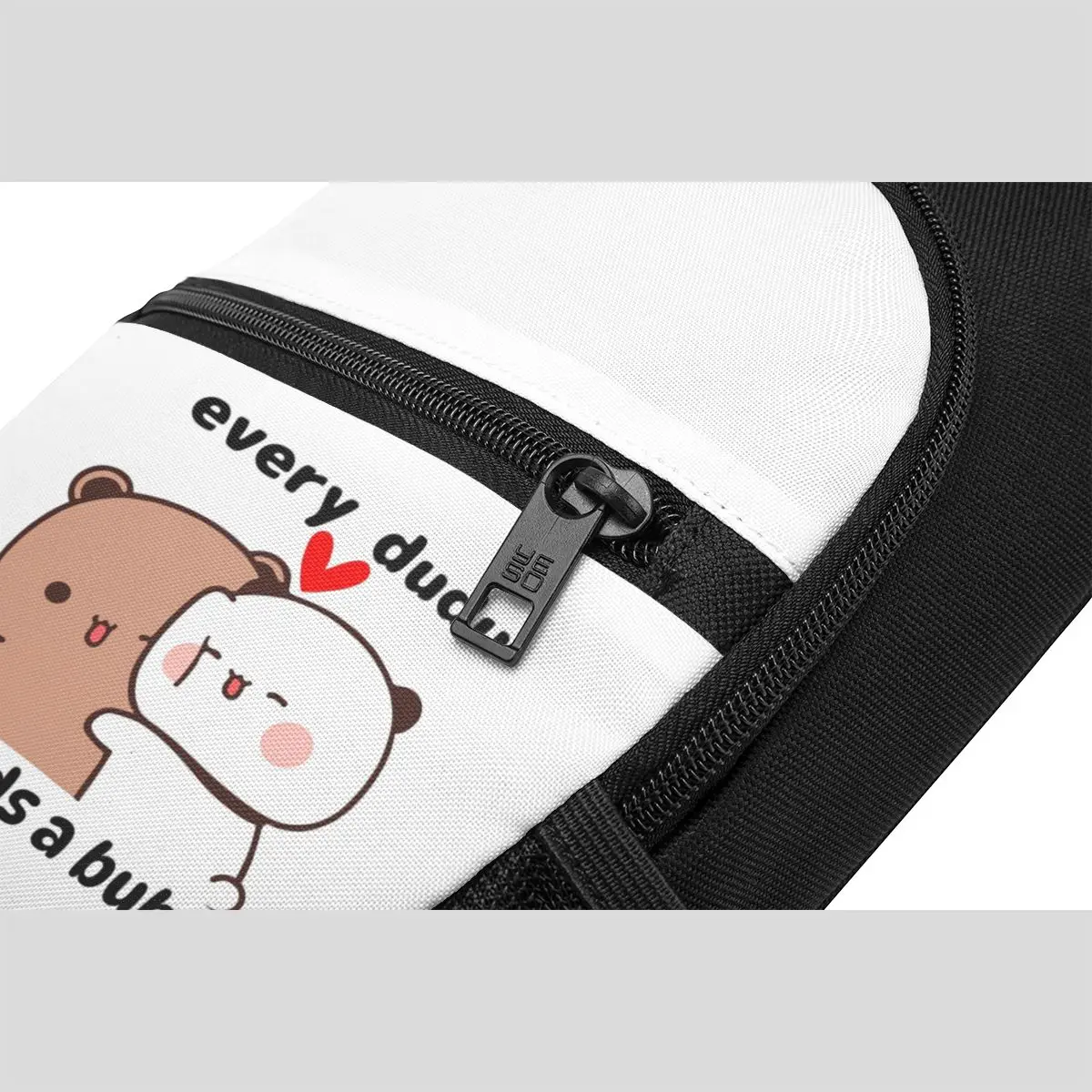 Фото Мужская нагрудная сумка Every Dudu Needs A Bubu, рюкзак-слинг через плечо, дорожная сумка для путешествий и походов, сумка на одно плечо №2